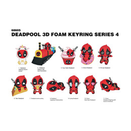 Monogram Marvel: Deadpool 3d Foam bag Clips Figures