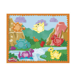 Hasbro Play-Doh: doh & More - Shapes and Colors Dino (G0491)