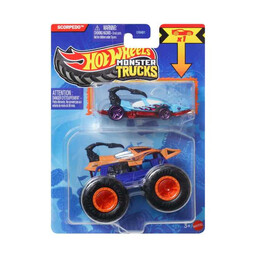 Mattel hot Wheels: Monster Trucks - Scorpedo 2 Pack Vehicles (Jcg39)