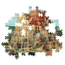 Clementoni Παζλ Museum Collection Bruegel: Ο Πύργος Της Βαβέλ 1500 τμχ - Compact Box