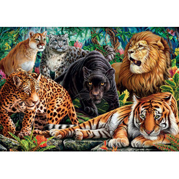Clementoni Παζλ High Quality Collection Αγριόγατες 500 τμχ - Compact Box