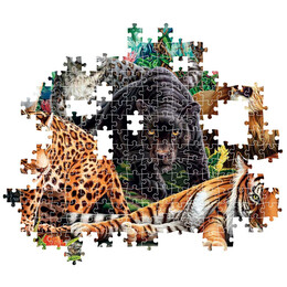 Clementoni Παζλ High Quality Collection Αγριόγατες 500 τμχ - Compact Box