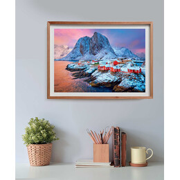 Clementoni Παζλ High Quality Collection Νορβηγικό Χωριό 500 τμχ - Compact Box