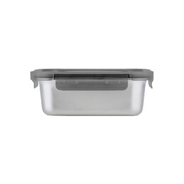 Estia Φαγητοδοχειο Ανοξειδωτο 1200ml με Πλαστικο Καπακι