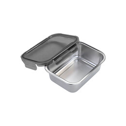 Estia Φαγητοδοχειο Ανοξειδωτο 1200ml με Πλαστικο Καπακι