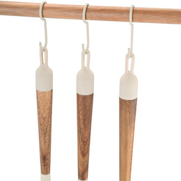 Estia Κρεμαστρα Κουζινας Allure Επιτοιχια με Γαντζους 6 Θεσεων