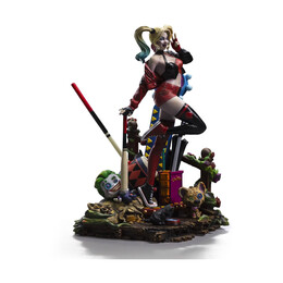 Iron Studios Deluxe: dc Comics - Harley Quinn (Gotham City Sirens) art Scale Statue (1/10) (Dccdcg105924-10)