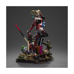 Iron Studios Deluxe: dc Comics - Harley Quinn (Gotham City Sirens) art Scale Statue (1/10) (Dccdcg105924-10)