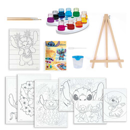 HappiHobbi Εργαστήριο Ζωγραφικής Disney Stitch Χρώματα Ακουαρέλας Για 7+ Χρονών
