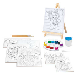 HappiHobbi Εργαστήριο Ζωγραφικής Disney Stitch Χρώματα Ακουαρέλας Για 7+ Χρονών