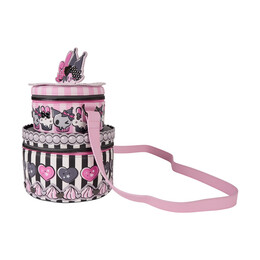 Loungefly Sanrio: my Melody and Kuromi Figural Crossbody bag (Santb1755)