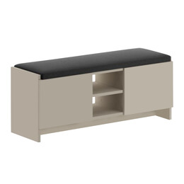 Παπουτσοθήκη Zulla Megapap Χρώμα Sandstone 110x37x43εκ.