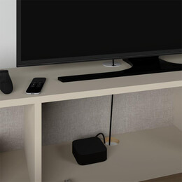 Έπιπλο Τηλεόρασης Επιτοίχιο Francy Megapap Χρώμα Sandstone 180x30x30εκ.