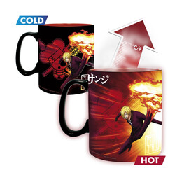 Abysse one Piece - mug Heat Change - 460ml - Zoro & Sanji (Abymuga580)