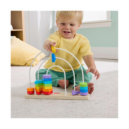 Fisher-Price®: Wooden Rainbow Bead ba (Jfg15)