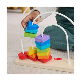 Fisher-Price®: Wooden Rainbow Bead ba (Jfg15)
