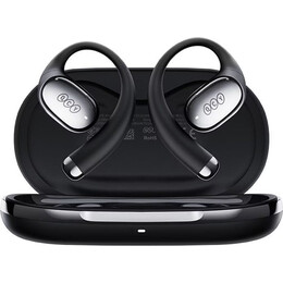 Qcy Crossky r70 Black (ct-02) Open ear Wireless Headphones bt 6.0 Sbc/aac/ldac 52 Hours hi-res Audio