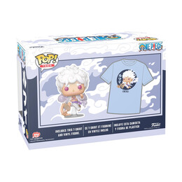 Funko Pop! & Tees: one Piece - Luffy Fifth Gear Vinyl Figure & t-Shirt (l)
