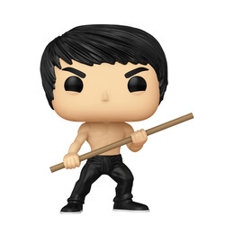 Funko Pop! Icons: Bruce lee - Bruce lee (With bo Staff) #95 Vinyl Figure