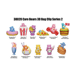 Monogram: Care Bears (Blind Bag/random) 3d Foam bag Clips