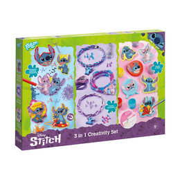 Totum Disney Stitch 3 in 1 set - Diam.paint,bracelets,pl (Tt700161)
