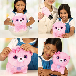 Κουβαροζωάκια Λούτρινα σε Βαλιτσάκι Ροζ