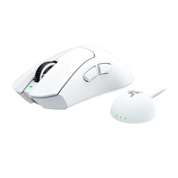 Razer Deathadder v4 pro White - 57g Wireless Gaming Mouse - Ergonomic - 120 Hours Battery - 45k dpi