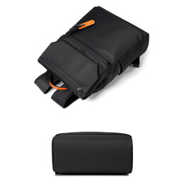 Σακίδιο με Θήκη Laptop 14" AMBER Μαύρο AM2034