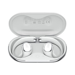 Qcy Crossky r70 Gray (ct-02) Open ear Wireless Headphones bt 6.0 Sbc/aac/ldac 52 Hours hi-res Audio