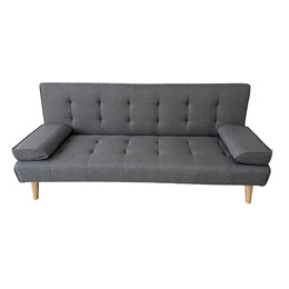 MERYL GREY ΥΦΑΣΜΑ ΚΑΝΑΠΕΣ/ΚΡΕΒΑΤΙ 170X81X74εκ.