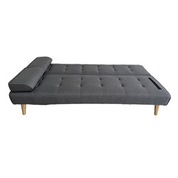 MERYL GREY ΥΦΑΣΜΑ ΚΑΝΑΠΕΣ/ΚΡΕΒΑΤΙ 170X81X74εκ.