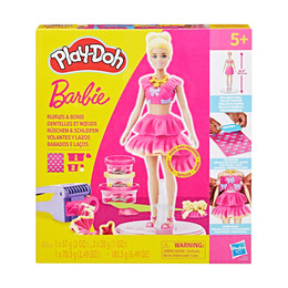 Hasbro Play-Doh: Fashion - Barbie Designer Dolls Ruffles and Bows (G1361)