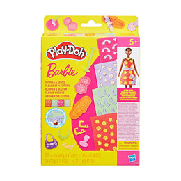 Hasbro Play-Doh: Fashion - Barbie Designer Patterns Packs Flowers and Florals (G1363)