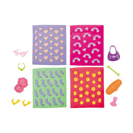 Hasbro Play-Doh: Fashion - Barbie Designer Patterns Packs Flowers and Florals (G1363)