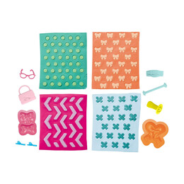 Hasbro Play-Doh: Fashion - Barbie Designer Patterns Packs Pearls and Bows (G1365)