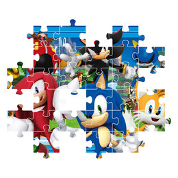 Clementoni Παιδικό Παζλ Supercolor Sonic 180 τμχ
