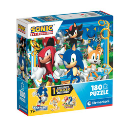Clementoni Παιδικό Παζλ Supercolor Sonic 180 τμχ