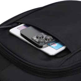 Σακίδιο με Θήκη Laptop 15.6" AMBER Μαύρο AM2010