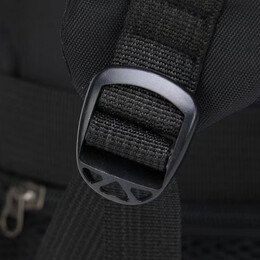 Σακίδιο με Θήκη Laptop 15.6" AMBER Μαύρο AM2010