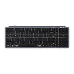 Keychron b2 pro (B2p-k1) Ultraslim Mini Wireless bt Keyboard zmk Online Customize Space Grey 96% us