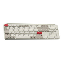 Keychron b6 pro (B6p-K13) Ultraslim Wireless Keyboard zmk Online Customization - Retro red 100% us