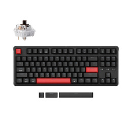 Keychron c3 pro (C3p-h3) Qmk/via Mechanical Brown Switch - hot Swappable 80% us Layout