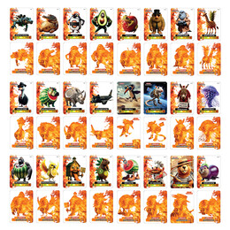 Italian Brainrot Συλλεκτικές Κάρτες Lamnicard Για 3+