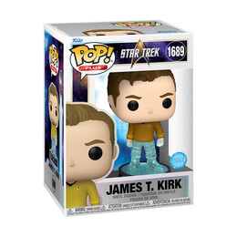 Funko Pop! Plus: Star Trek - James t. Kirk (Glitter) #1689 Vinyl Figure