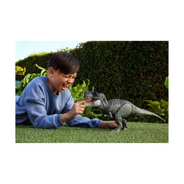 Mattel Jurassic World: : Movie Line Rebirth - Tyrannosaurus rex Bite Attack (Jch02)