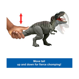 Mattel Jurassic World: : Movie Line Rebirth - Tyrannosaurus rex Bite Attack (Jch02)