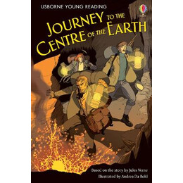 Usborne Young Reading 3: Journey to the Centre of the Earth hc