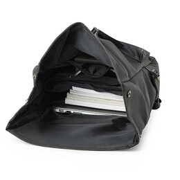 Σακίδιο με Θήκη Laptop 15.6" AMBER Μαύρο/Γκρι AM2045