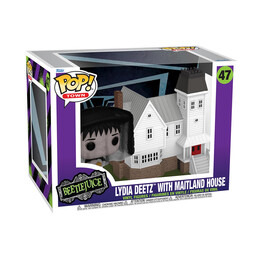 Funko Pop! Town: Beetlejuice - Lydia Deetz With Maitland House #47 Vinyl Figures