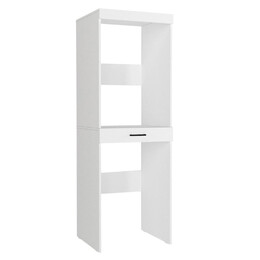 Έπιπλο Πλυντηρίου - Στεγνωτηρίου Fika Megapap Χρώμα Λευκό 67x61,8x198,5εκ.